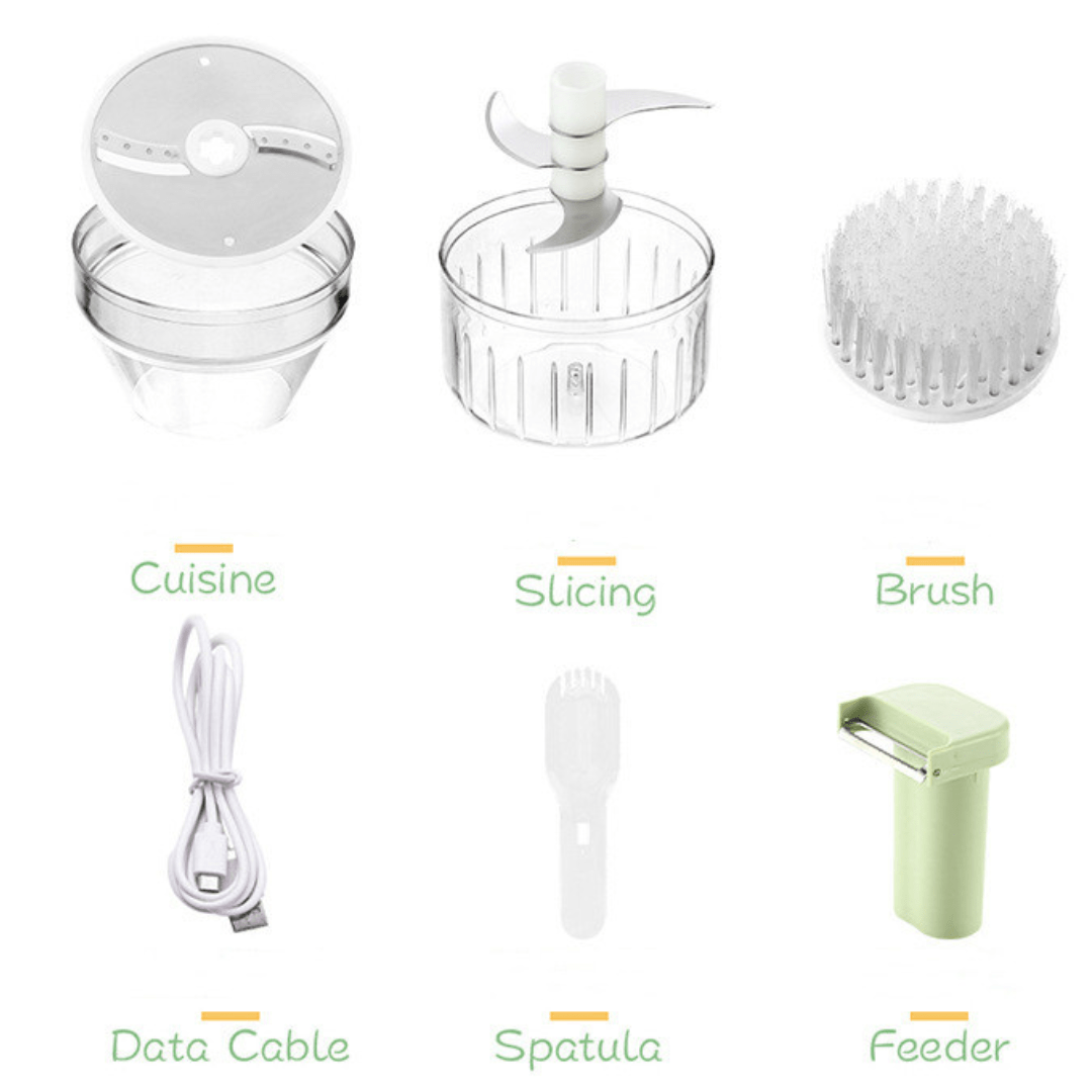CoupeFacile™ - Elektrischer Gemüseschneider Für Schnelles Kochen [50% Rabatt]