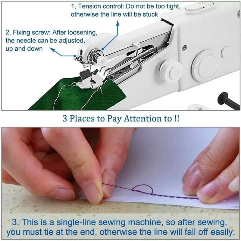 StitchEZ™ - Tragbare Nähmaschine Für Schnelle Reparaturen [50% Rabatt]