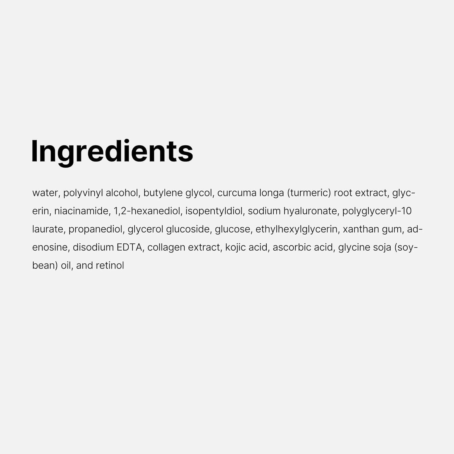 Gesichtsmaske™ – Übernacht-Peeling-Maske mit Kollagen, Kurkuma & Kojicsäure für strahlende, gepflegte Haut [50% Rabatt]