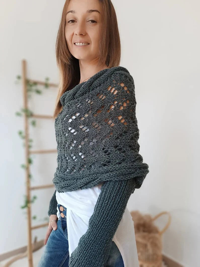 50% Rabatt | Lilian™ Bequemer Strickschal [Letzter Tag Rabatt]