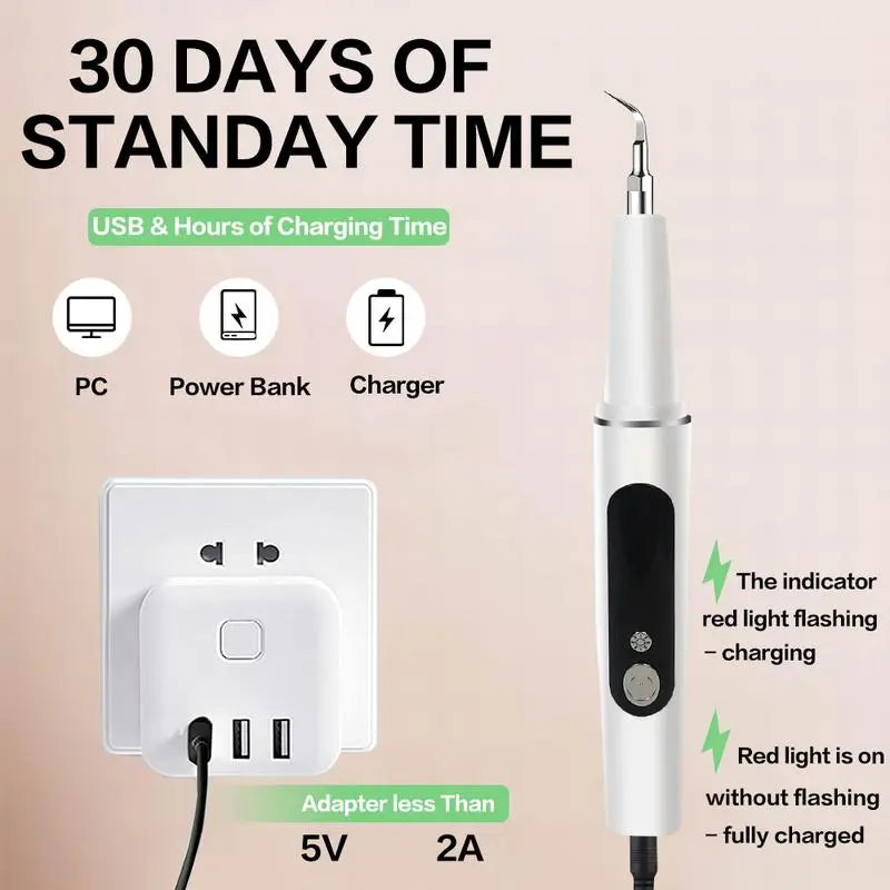 ProClean™ – Zahnreiniger Ultraschall, beseitigt effektiv Kaffee- & Rauchverfärbungen [50% Rabatt]