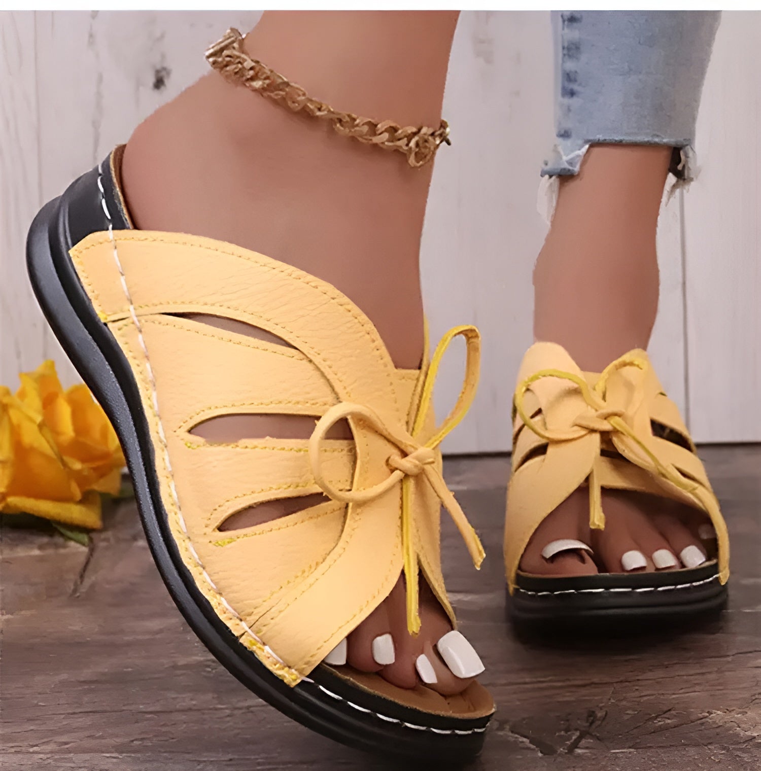 Lotte™ – Bequeme orthopädische Schuhe für den Sommer