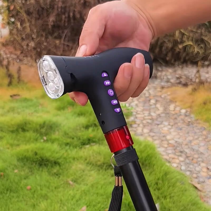 SmartCane™ – Intelligenter Gehstock mit automatischem Notfallalarm [50 % Rabatt]