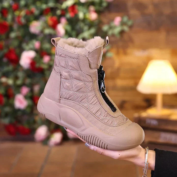 CozyFur™ – Warme, bequeme, stylische und robuste Schneestiefel [50% Rabatt]