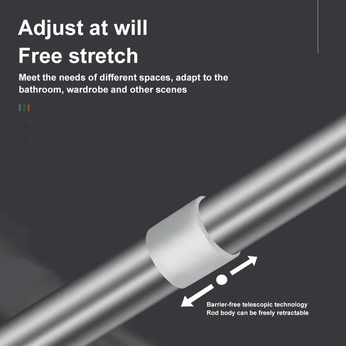 50% Rabatt |  Adjusto™ - Verstellbare Stange ohne Bohrung