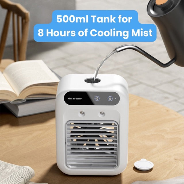Coolify™ - Mini Tragbarer Luftkühler Luftbefeuchter [50% Rabatt]