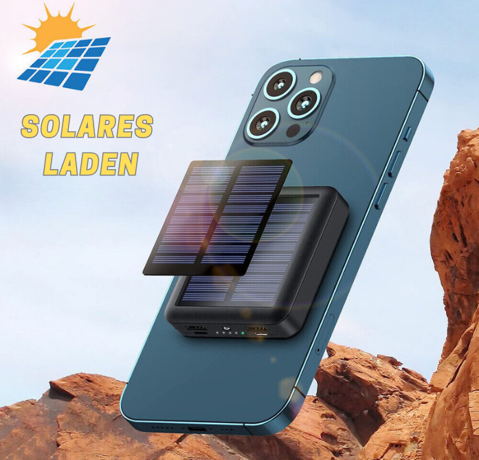 SunVault™ – Leistungsstarkes Solarstrom-Ladegerät für unterwegs [50 % Rabatt]