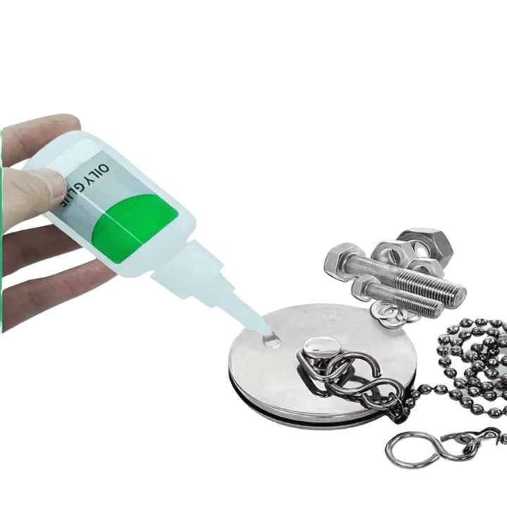 PowerGlue™ - Ölbasierter Hochleistungskleber für Glas, Keramik & Co. [1 + 1 Gratis]