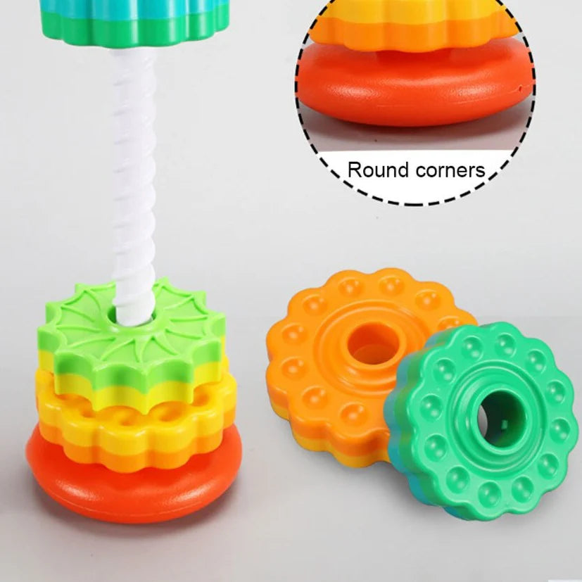 50% Rabatt | HappyTower™ Bunter Stapelturm für Kinder | Letzter Tag Rabatt