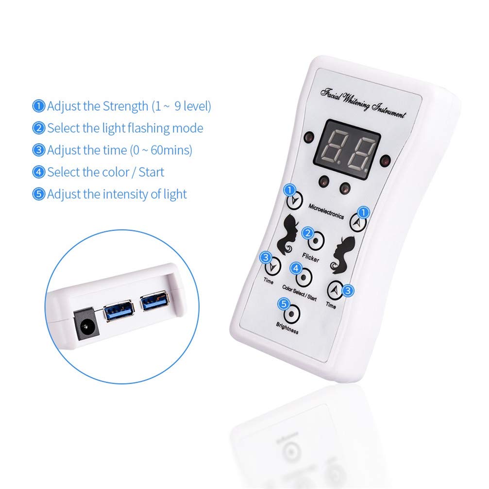 TherapyMask™ – 7-Farben Hautbehandlung, kabellos & wiederaufladbar [50% Rabatt]