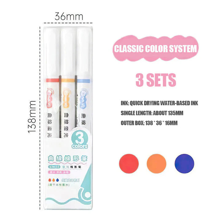 PaternPen™ – Einzigartige Marker für Kreative Meisterleistungen | 3 + 3 Gratis