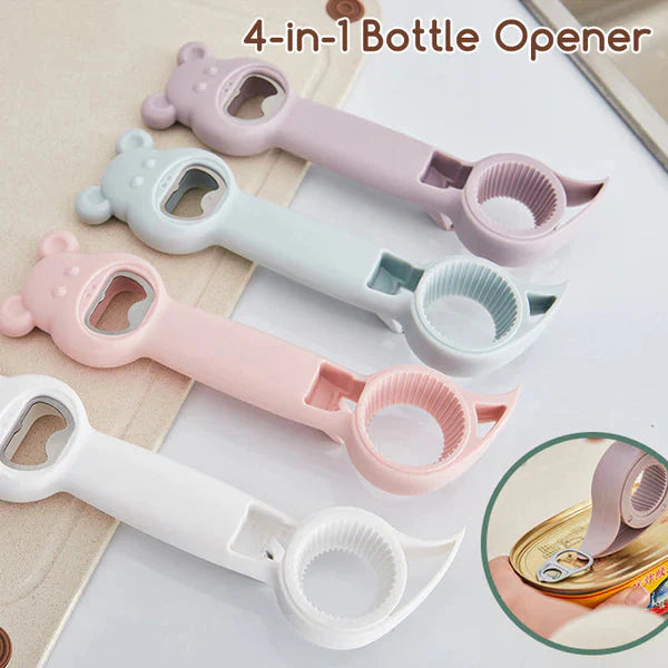 EasyOpen™ – 4-in-1-Flaschen- und Glasöffner | 1 + 1 Gratis