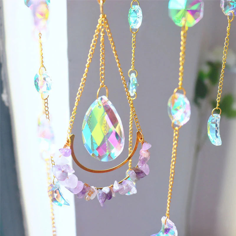 CrystalGlow™ – Mesmerizing Gemstone Wind Chime | 50% Rabatt