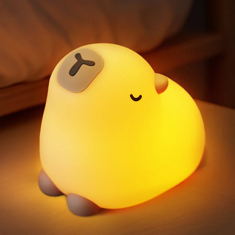GlowLamp™ – Niedliches Capybara-Nachtlicht mit Zeitschaltuhr | 50% Rabatt