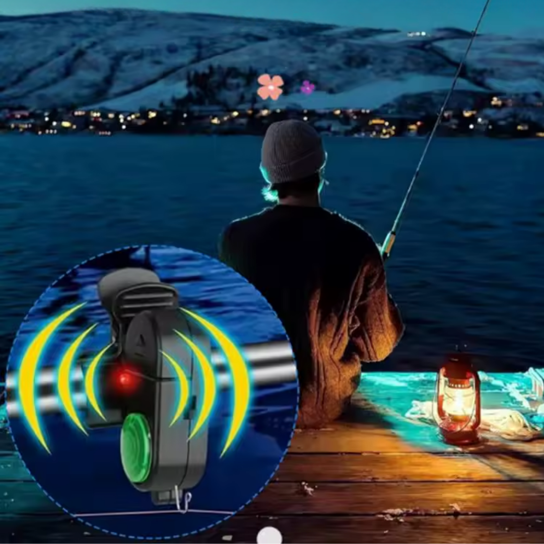 FishPulse™ – LED-Licht-Angelalarm für sicheres und präzises Angeln [50 % Rabatt]