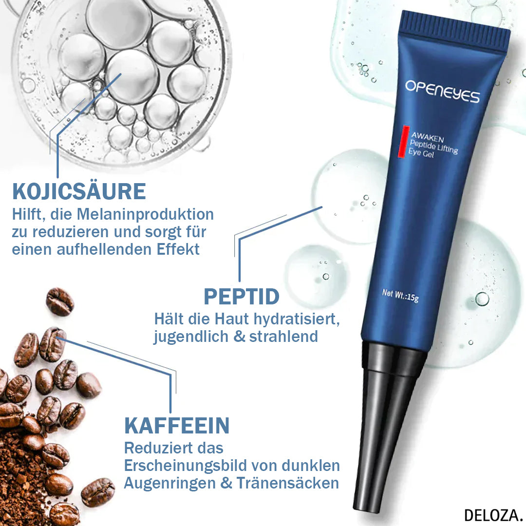 1 + 1 Gratis | OpenEyes™ - Verjüngendes Augen-Lifting-Gel für Männer und Frauen