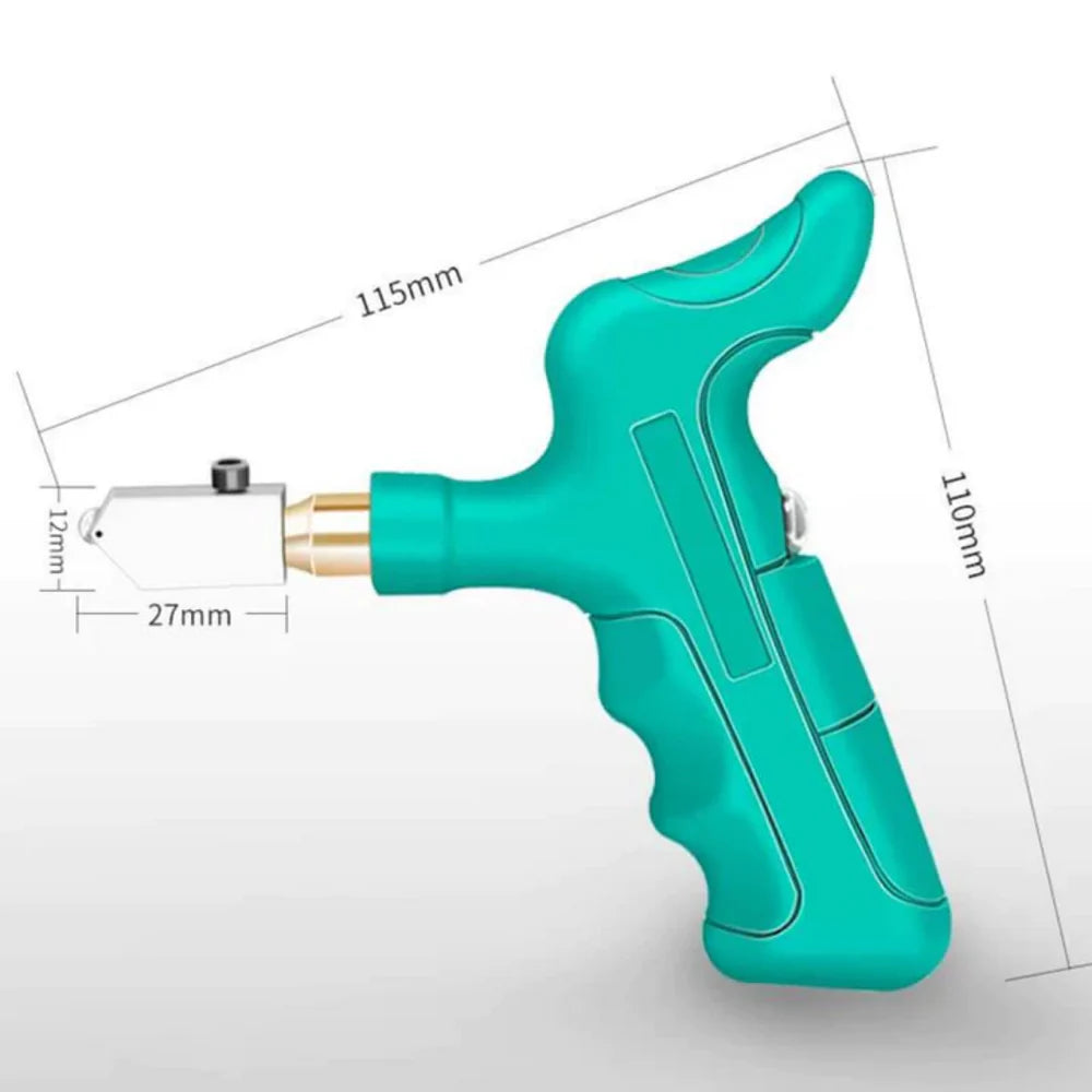 Glas- Und Fliesenschneider Set - Multifunktionales Schneidwerkzeug Mit Walze