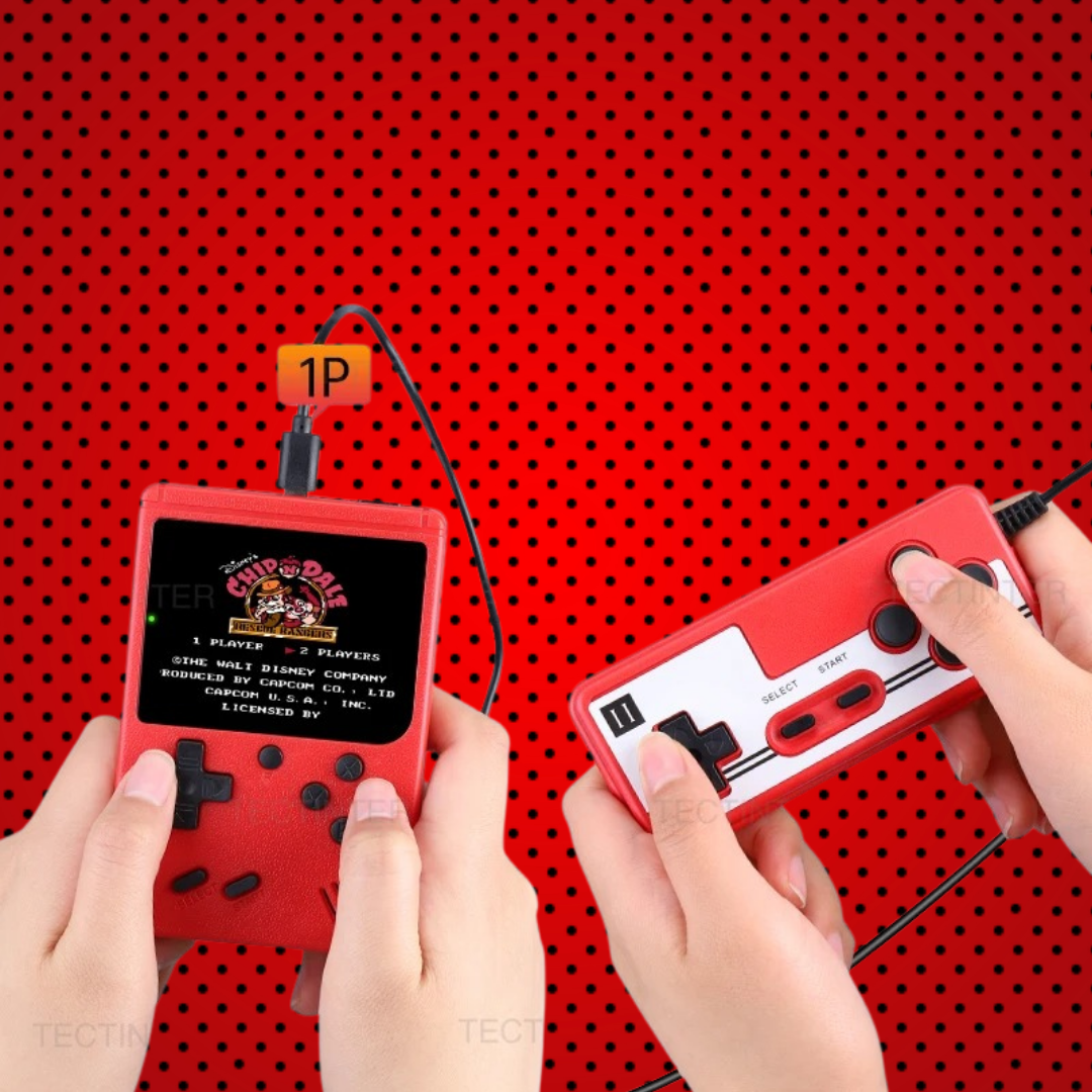 RetroGame™ – Klassische Arcade-Spiele, tragbar & kinderfreundlich für stundenlangen Spaß [50 % Rabatt]