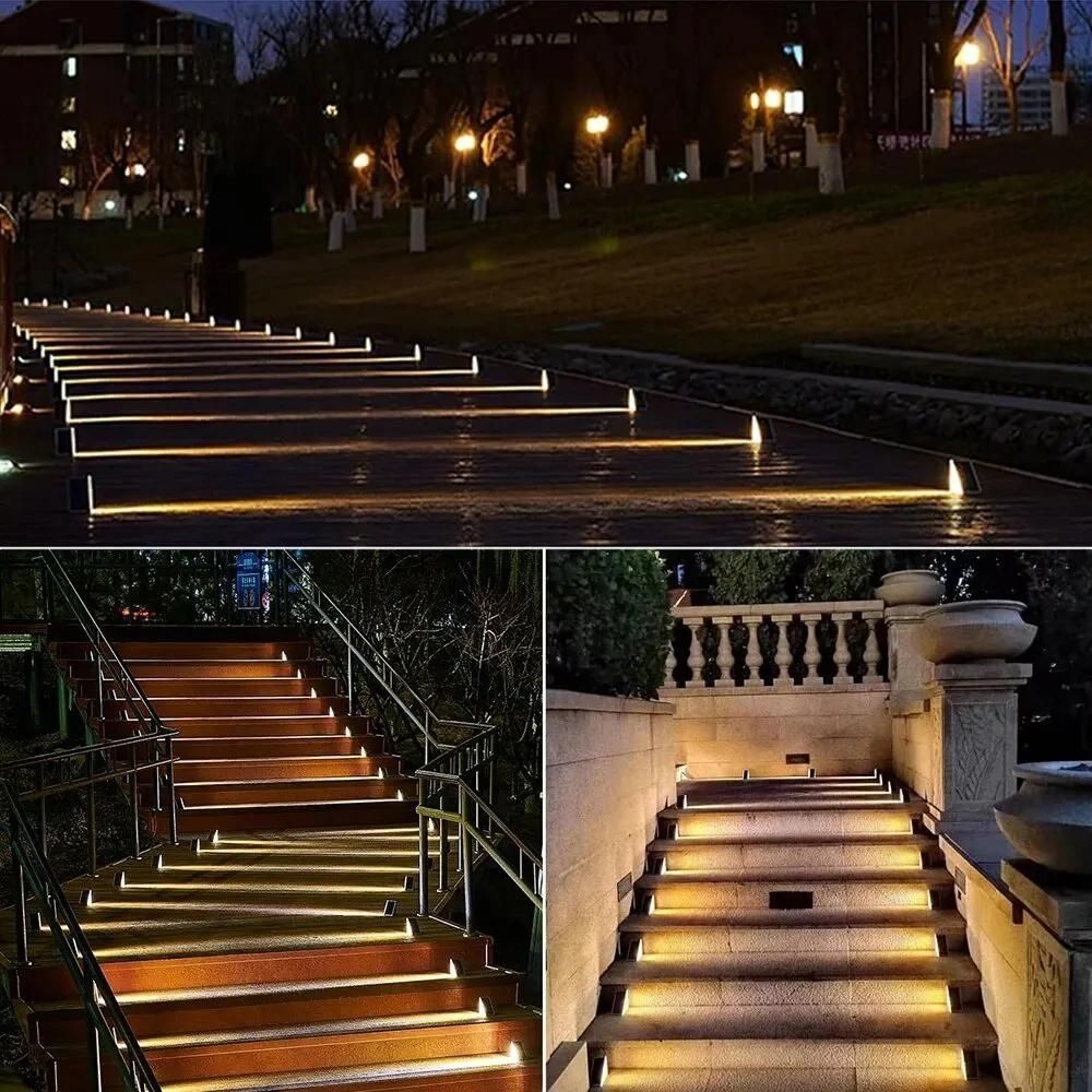 GlowSteps™ – Erhellt eure Nächte mit stilvollen Treppenlichtern für den Außenbereich [1 + 1 Gratis]