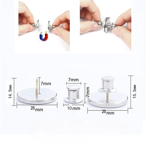 MagNique™ - Magnetische Gardinenklammer [5 + 5 Gratis]