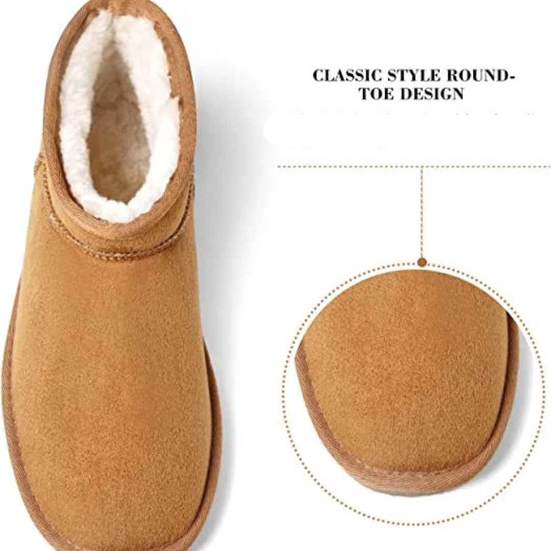 CozyBoot™ – Warm gefüttert, mit rutschfester Sohle & elegantem, stilvollem Design [50% Rabatt]