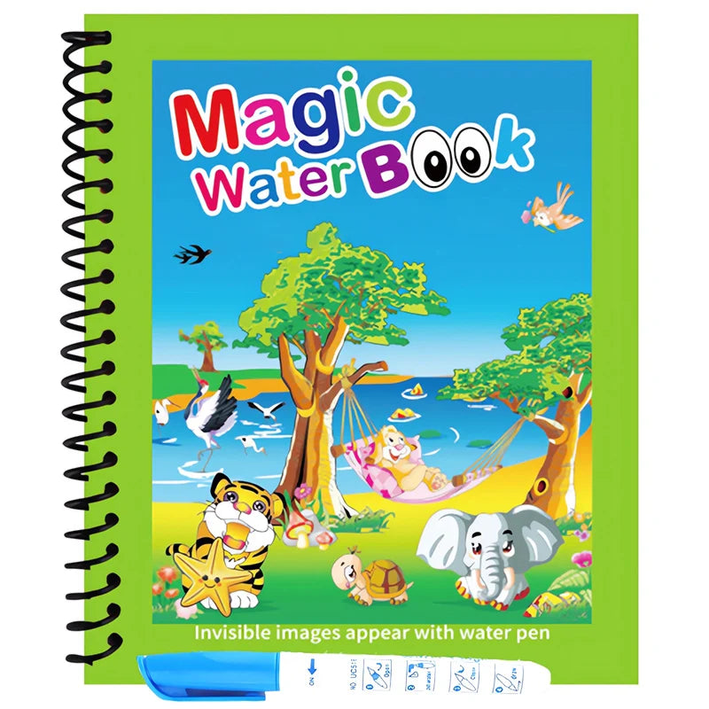 MagicPaint™ Magisches Wasser Buch | 50% Rabatt