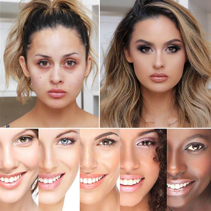 SkinBlend™ - Dreifarbige Concealer-Palette mit Pinsel [1 + 1 Gratis]