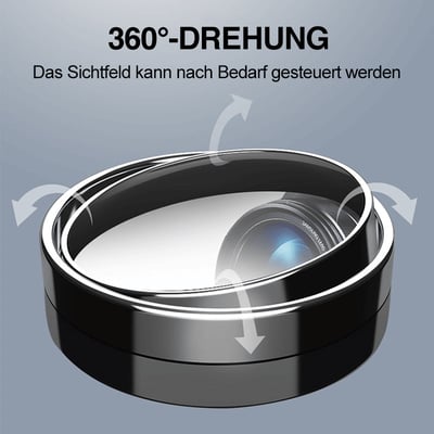 MaxView™ – Ultimativer 360-Grad-Spiegel für Den Toten Winkel | 1 + 1 Gratis