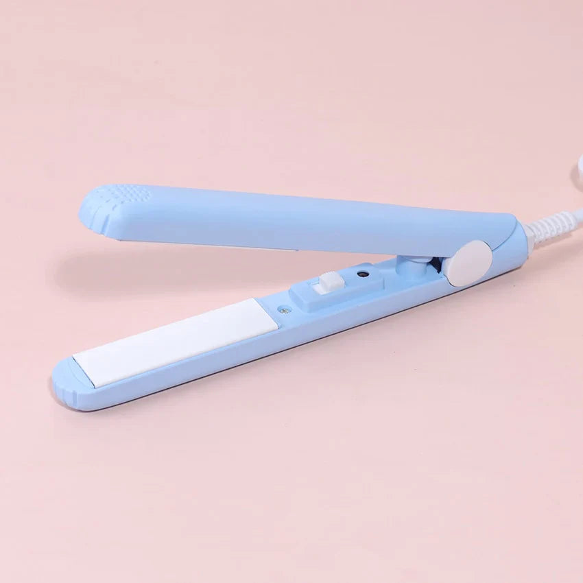 LuxeCurve Mini Haarstyler – Glätten & Locken, Haarschonend, Tragbar, Professionelle Hitze, Glanz & Geschmeidigkeit