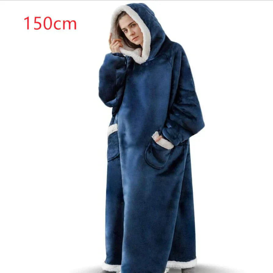 ComfyBlanket™ – Ultrawarmer Sherpa-Fleece-Hoodie für maximale Gemütlichkeit [50% Rabatt]