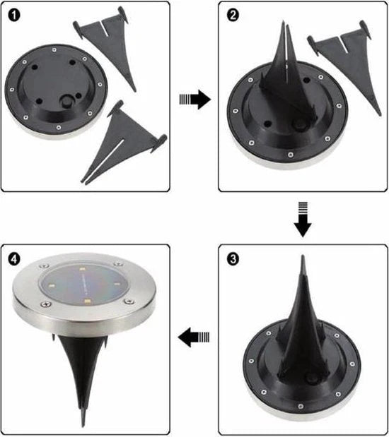 LightSpot™ Solarstrom-Scheibenleuchte | 50% Rabatt