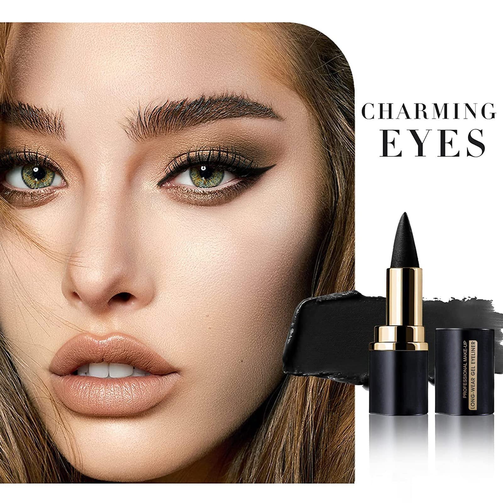 GlamLine™ – Matte, schnell trocknende und präzise Eyeliner [1 + 1 Gratis]
