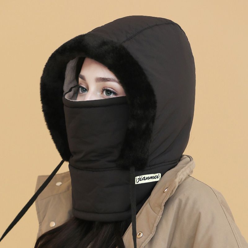 Thermo Wintermütze mit Gesichtsmaske – Winddichter Kälteschutz für Outdoor-Aktivitäten