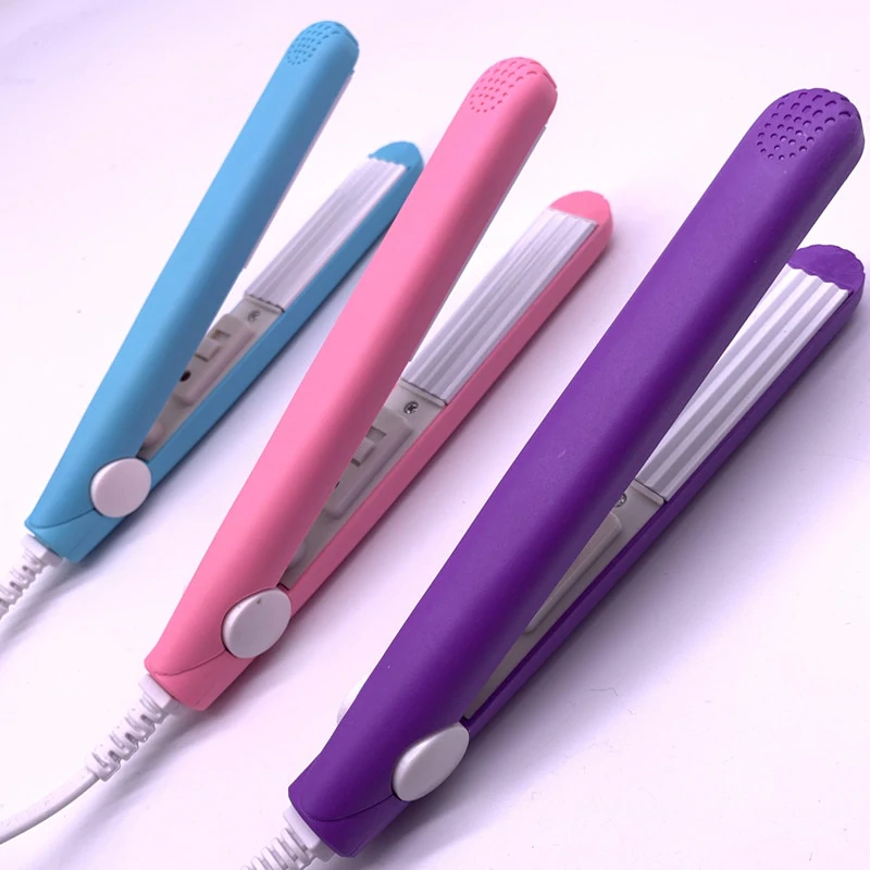 LuxeCurve Mini Haarstyler – Glätten & Locken, Haarschonend, Tragbar, Professionelle Hitze, Glanz & Geschmeidigkeit
