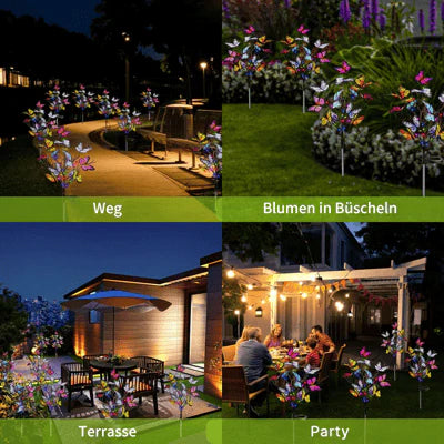 GardenGlow™ – Solarbetriebene leuchtende Schmetterlingslichter | 50% Rabatt