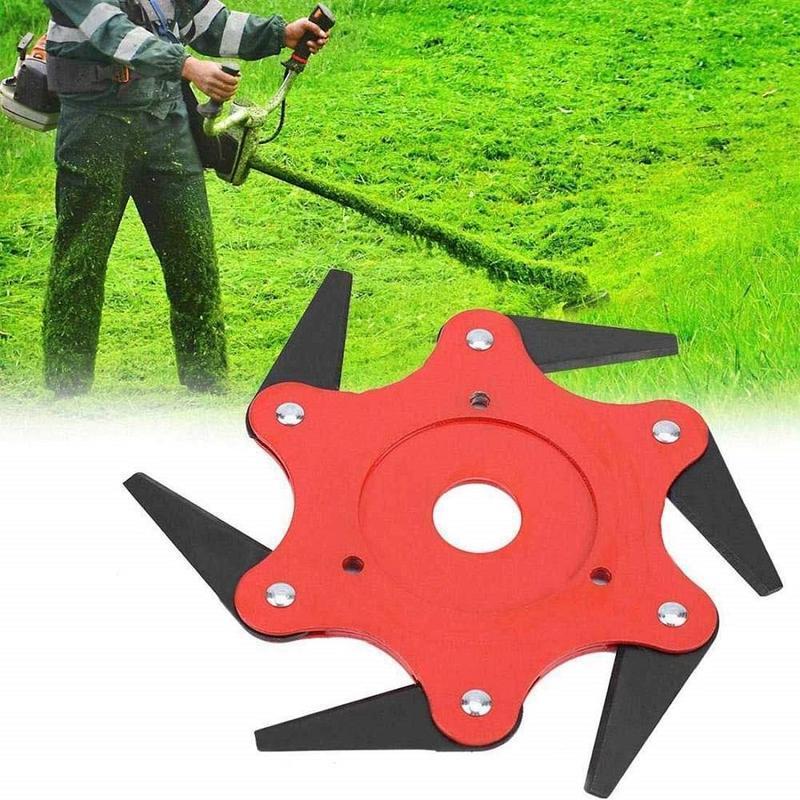 50% Rabatt | SteelBlade™ - Unkrauttrimmer - 6-Stahl-Rasierklinge