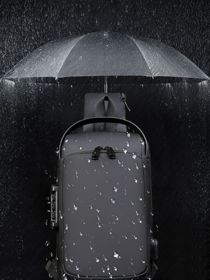 SecureBag™ – USB-Ladeanschluss, wasserfest & sicher mit Passwortschloss [50% Rabatt]