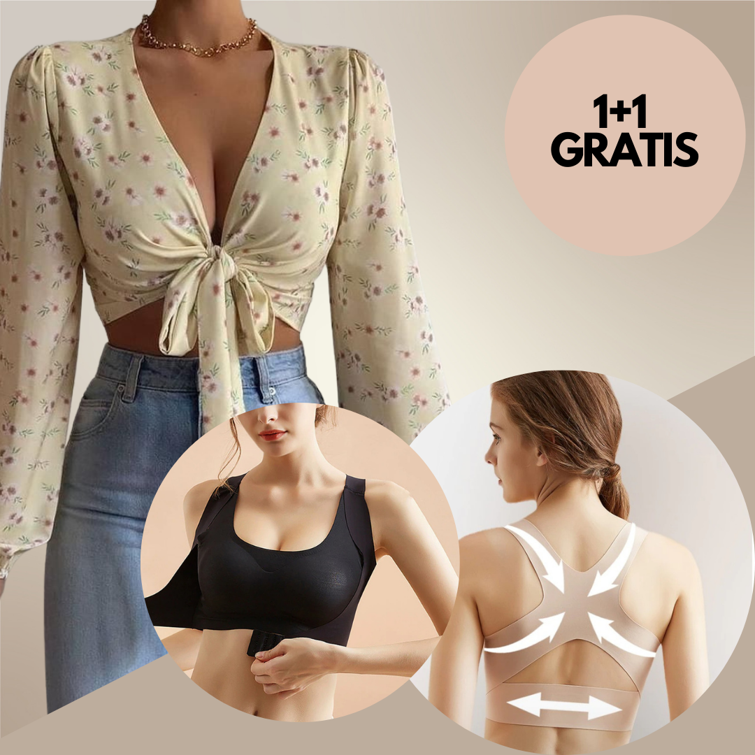 ShapeBra™ – Kreuz-Rücken-Design für perfekten Halt, unsichtbar unter der Kleidung [1 + 1 Gratis]