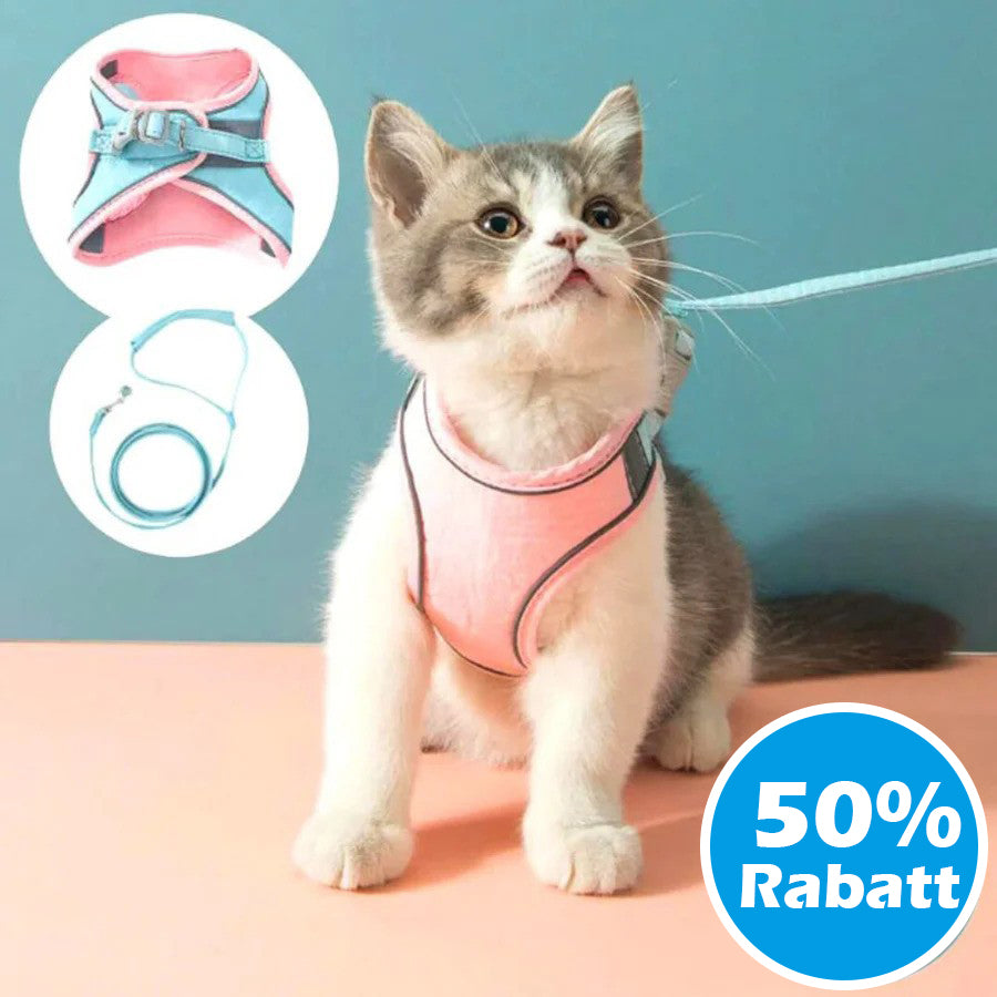 50% Rabatt | CatHarnes™ Komfortables Katzengeschirr