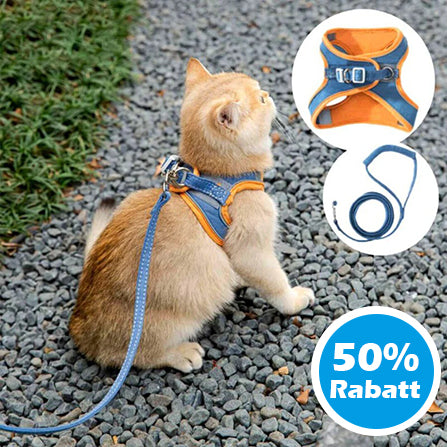 50% Rabatt | CatHarnes™ Komfortables Katzengeschirr