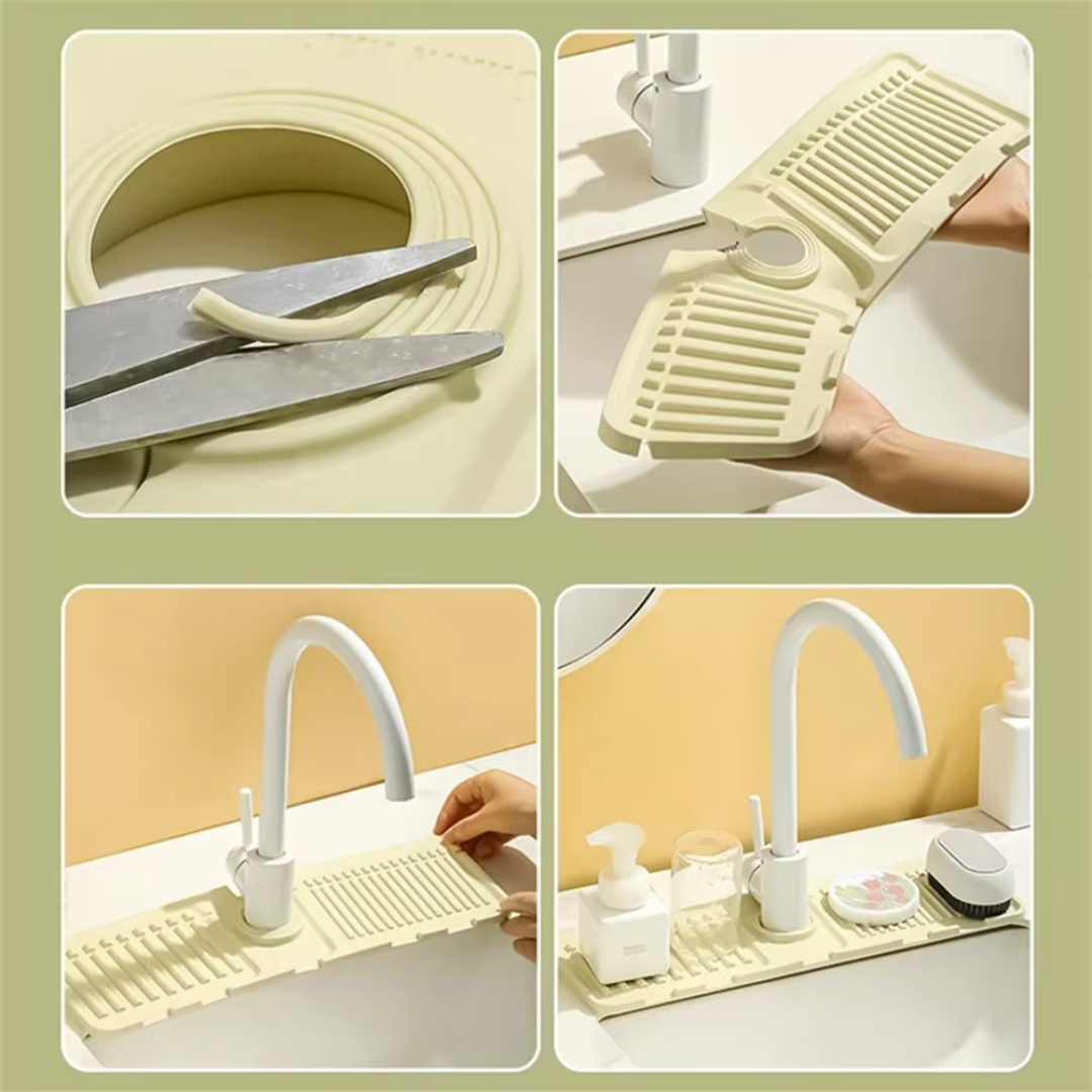SinkShield™ - Silikon-Matte für Küchenarmaturen [50% Rabatt]