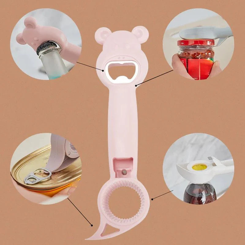 EasyOpen™ – 4-in-1-Flaschen- und Glasöffner | 1 + 1 Gratis