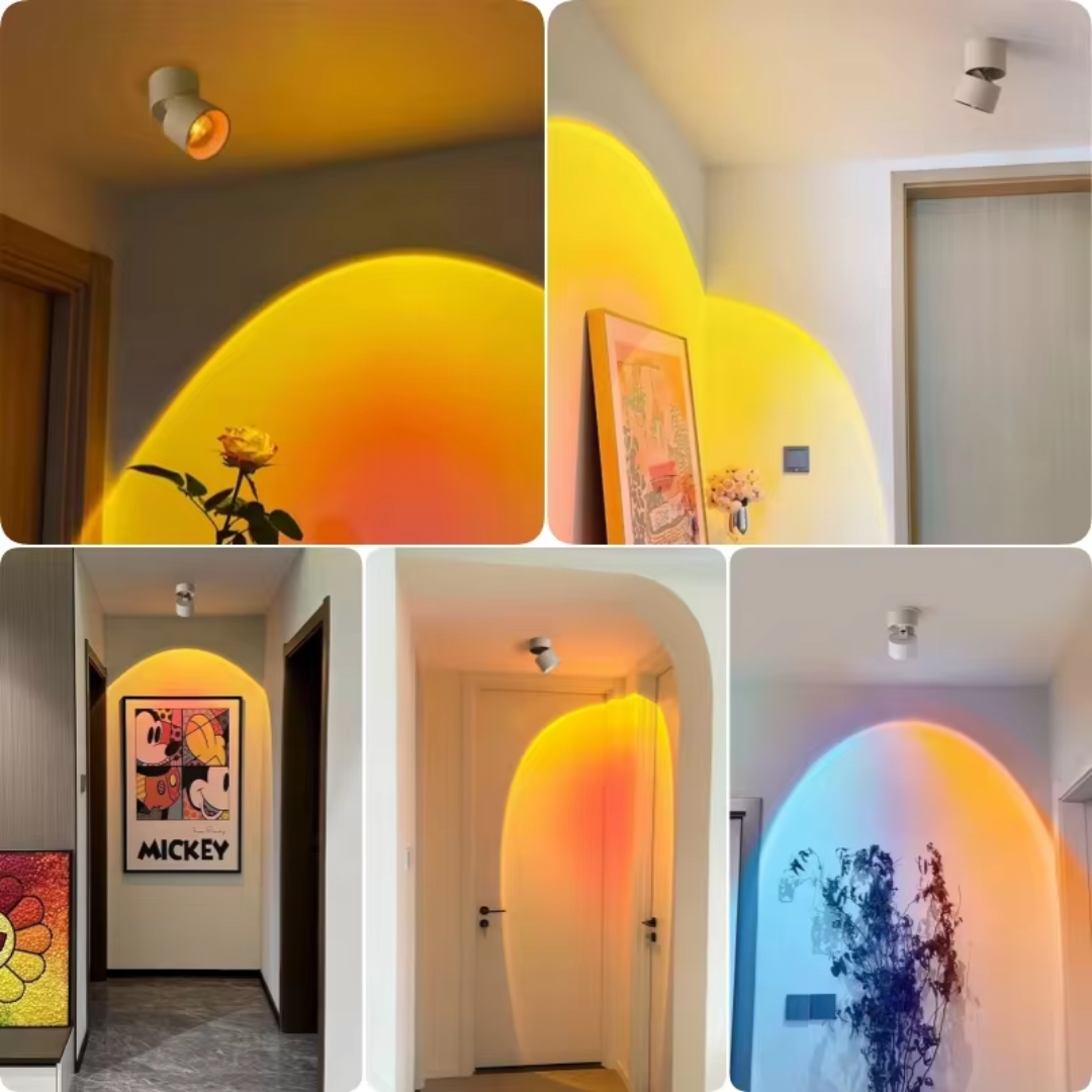 AuraLite™ – Sunset-Deckenleuchte für stimmungsvolles, warmes Licht [50% Rabatt]