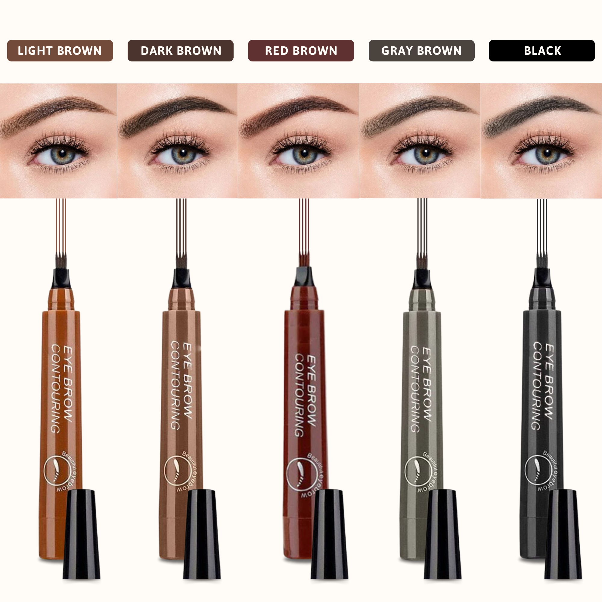 1 + 1 Gratis | BrowElegance™ - Microblading-Augenbrauenstift [Letzter Tag Rabatt]