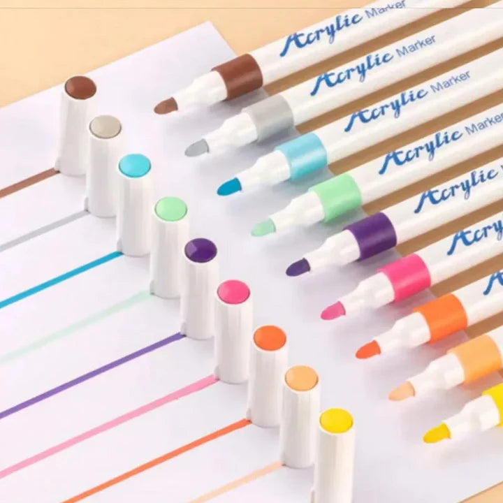 50% Rabatt | AcrylicMaster™ Acrylmarker-Set für Jung und Alt | Letzter Tag Rabatt