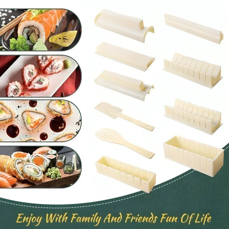 SushiPress™ – DIY Sushi Maker Form Set | 50% Rabatt