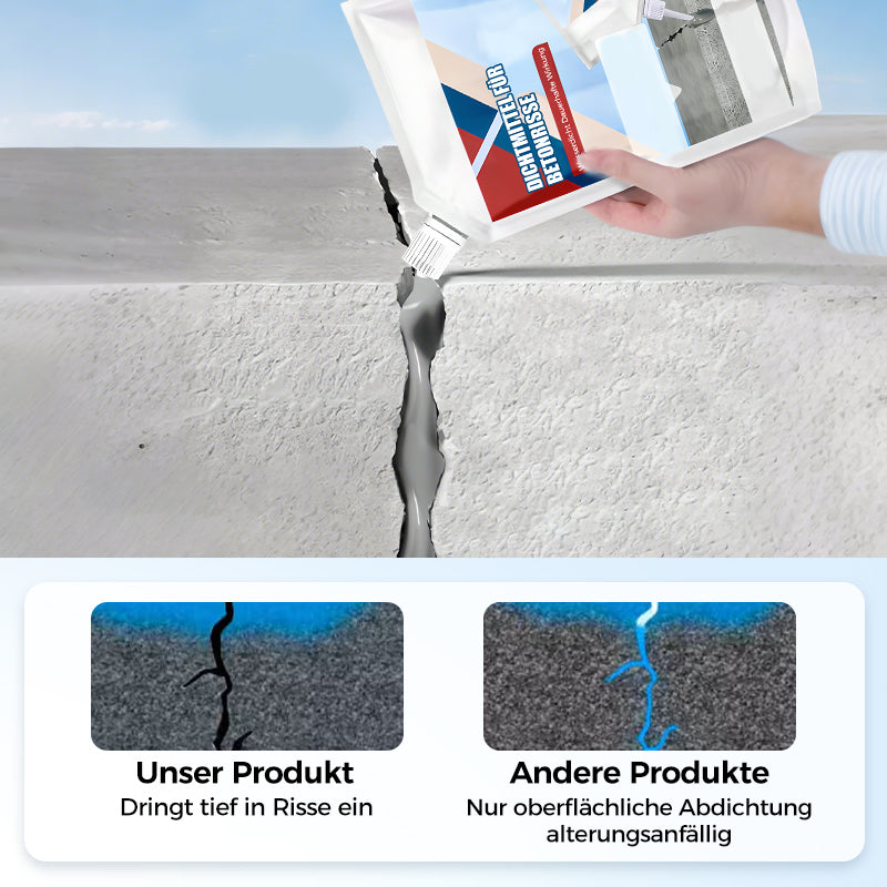 DeepSeal™ – Hochleistungs-Klebstoff zur Reparatur von Betonrissen [1 + 1 Gratis]