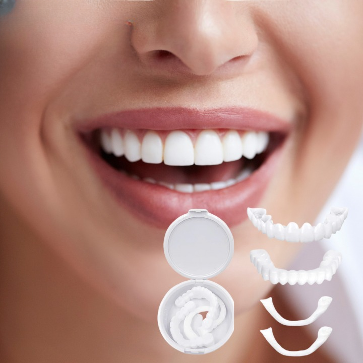 ClearSmile EasyClick Zahnprothese – sofort schöne Zähne für ein strahlendes Lächeln