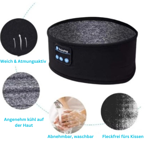 SleepTune™ – Bluetooth-Schlafmaske für entspannten und erholsamen Schlaf [1 + 1 Gratis]