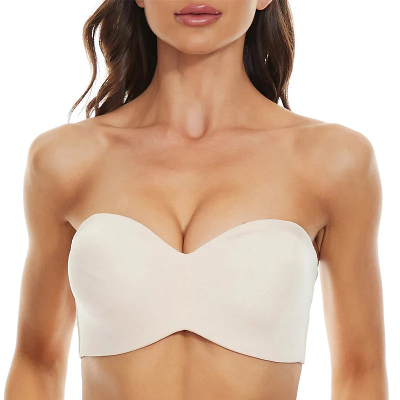 CurveMaster™ – Trägerloser BH mit Sicherem Halt | 50% Rabatt